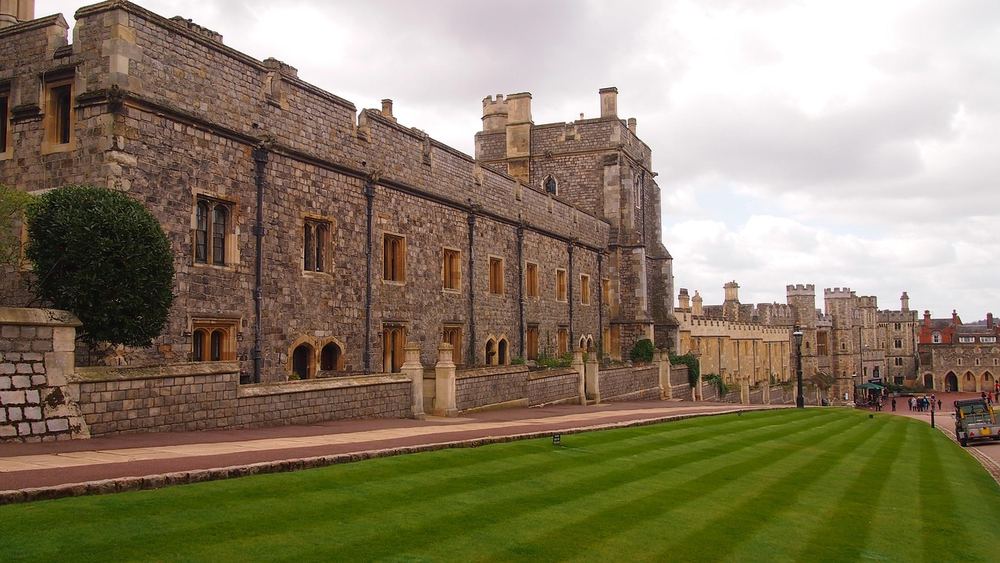 Windsor Castle, a royal residence in England