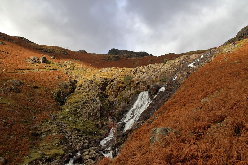 A lake surrounded by mountains in the Lake District, England